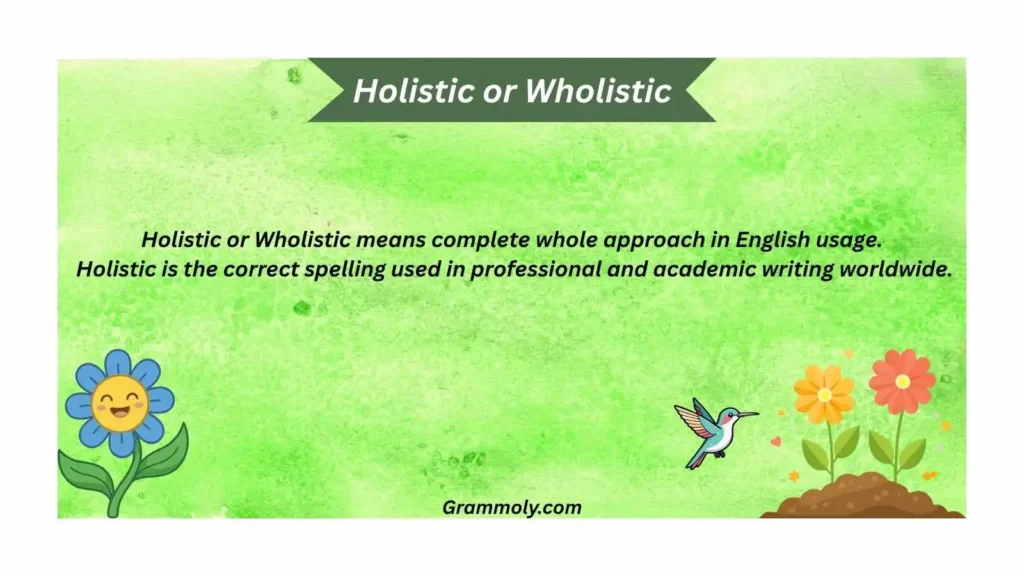 holistic-or-wholistic
