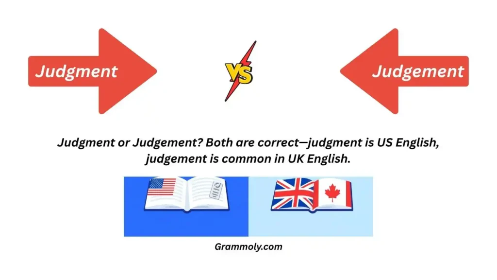 judgment-or-judgement